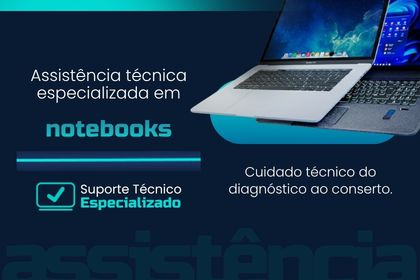Cuidado técnico do diagnóstico ao conserto.