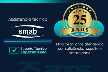 Smab Informática 25 anos 2026